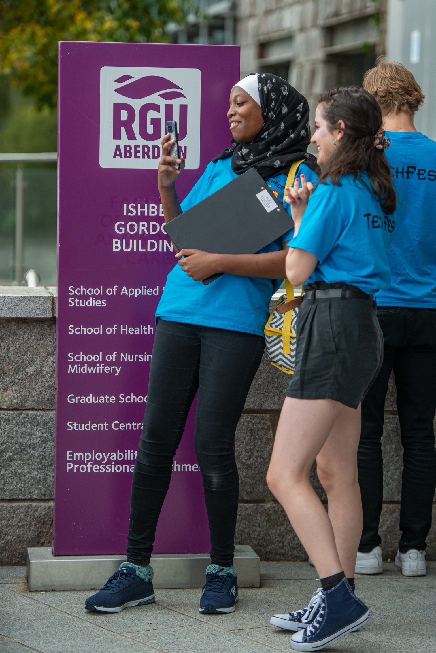 Robert Gordon University, Aberdeen,Tuedsay 27th August 2019 Pictured is School visits to TechFest 2019Picture by Euan Duff / Abermedia