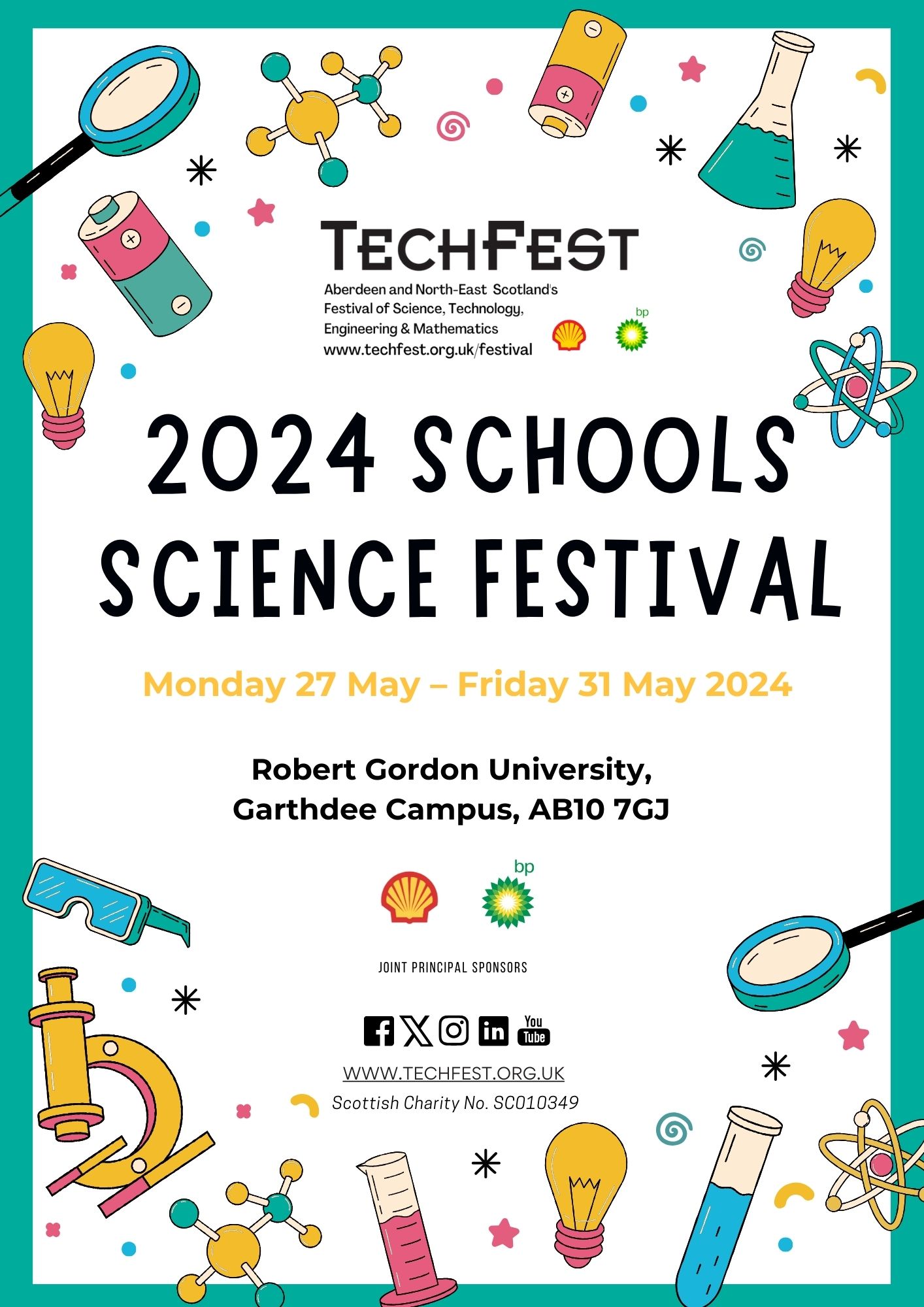 Schools Science Festival 2024 Front Cover