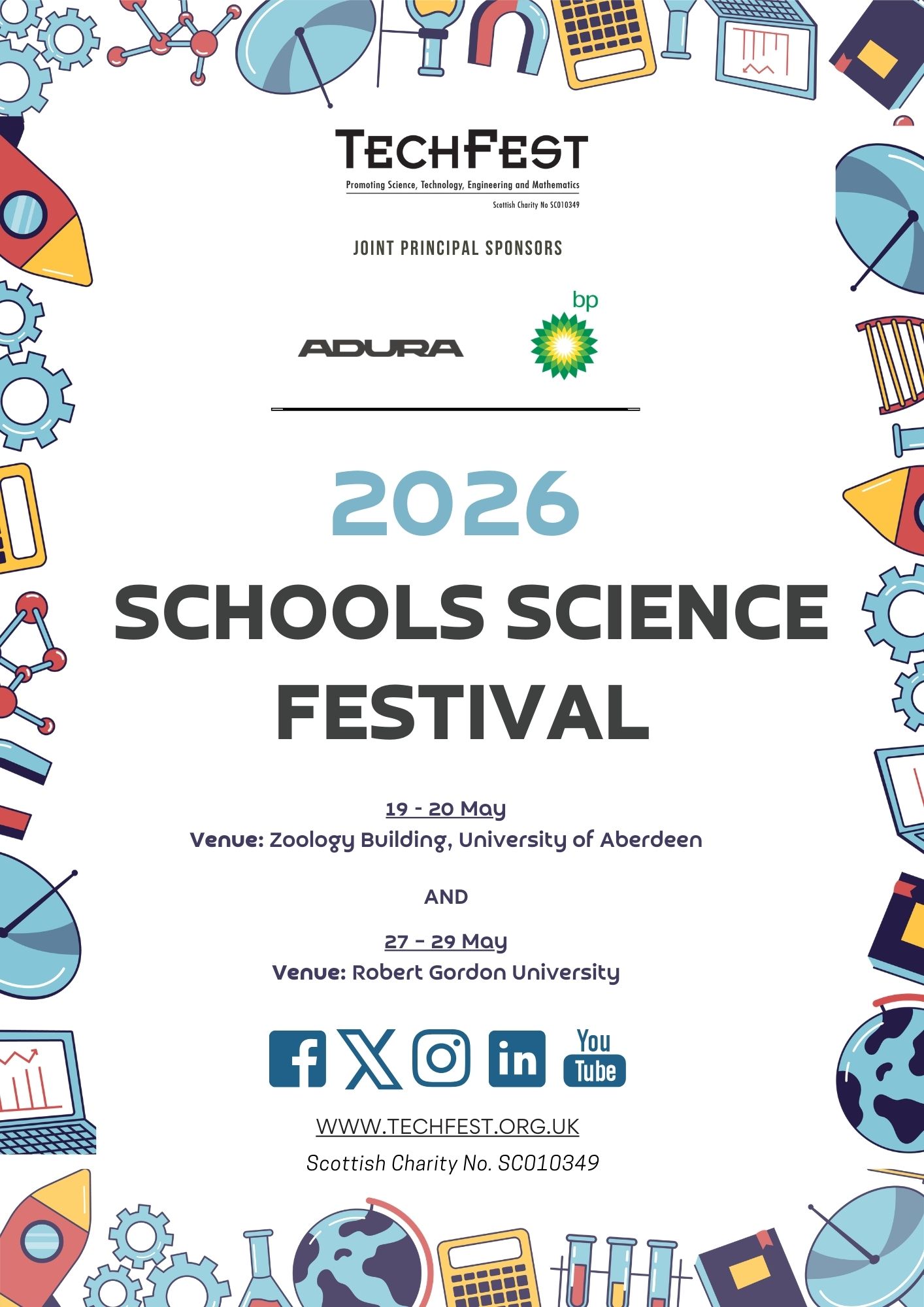 TechFest Schools Festival Programme 2026 Cover